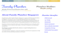 Desktop Screenshot of 24hrfamilyplumber.com