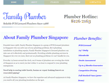 Tablet Screenshot of 24hrfamilyplumber.com